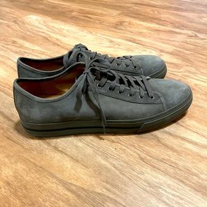 Vince Gray Suede Sneaker